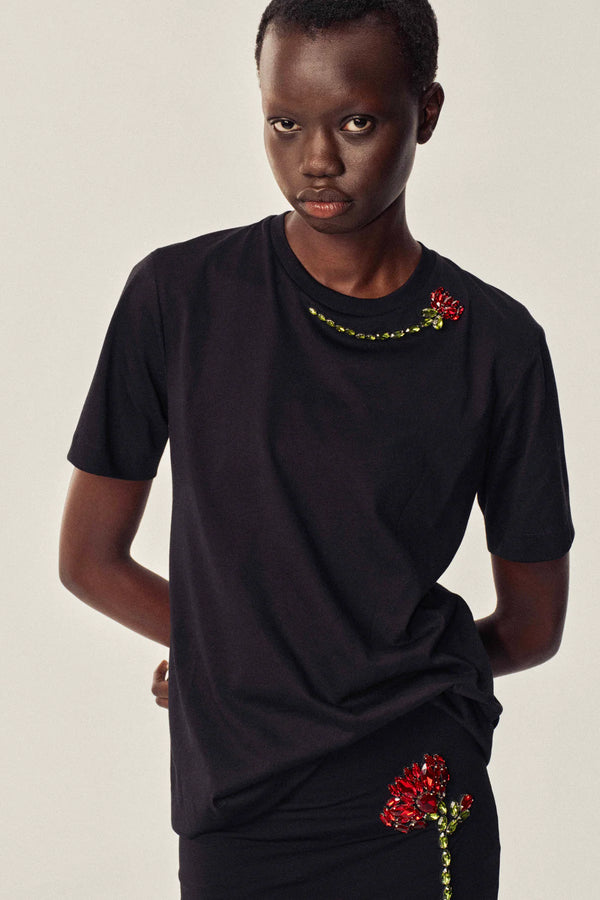 SIMONE ROCHA BLACK BOY TSHIRT