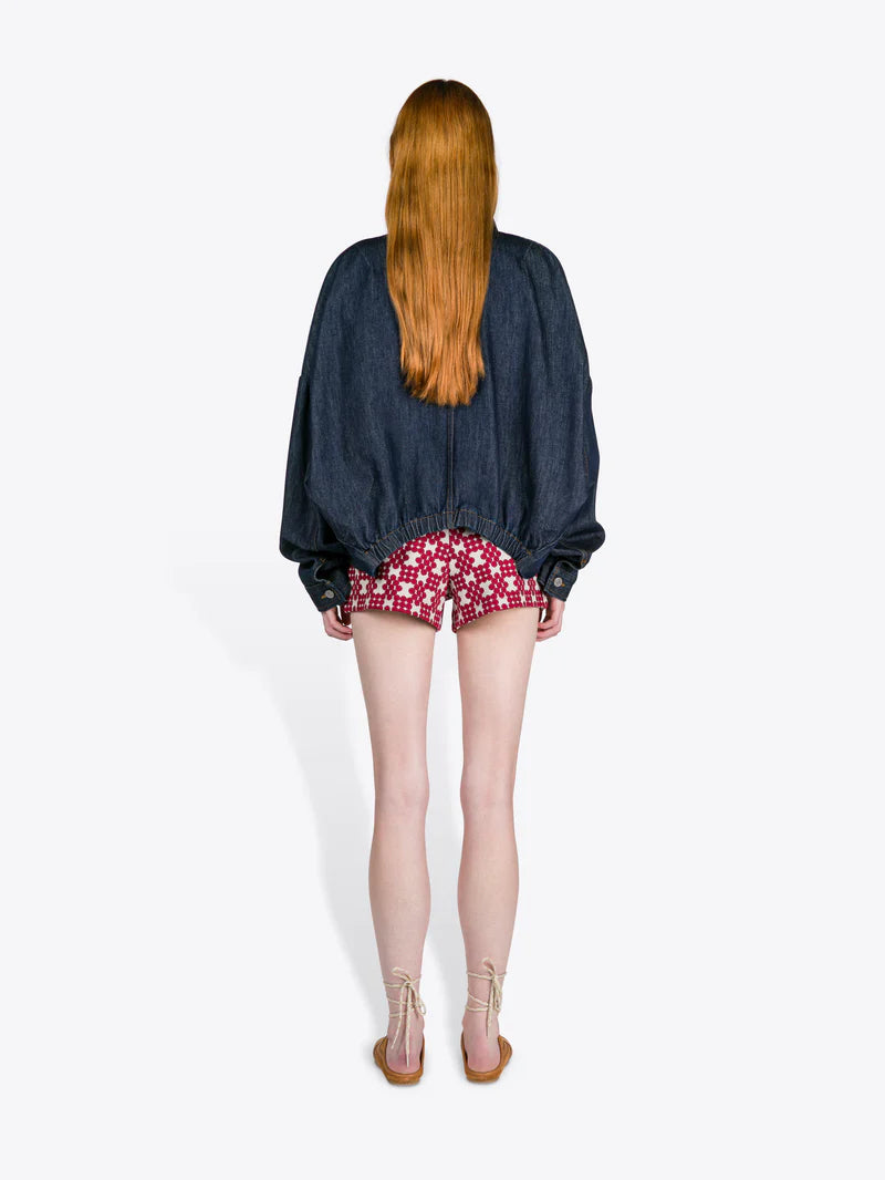 DRIES VAN NOTEN DENIM BLOUSON JACKET