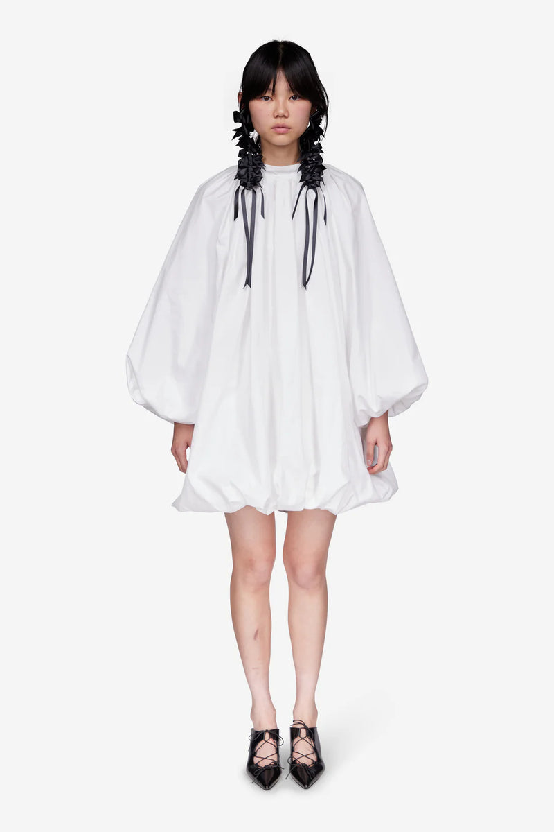 SIMONE ROCHA WHITE BALLOON DRESS