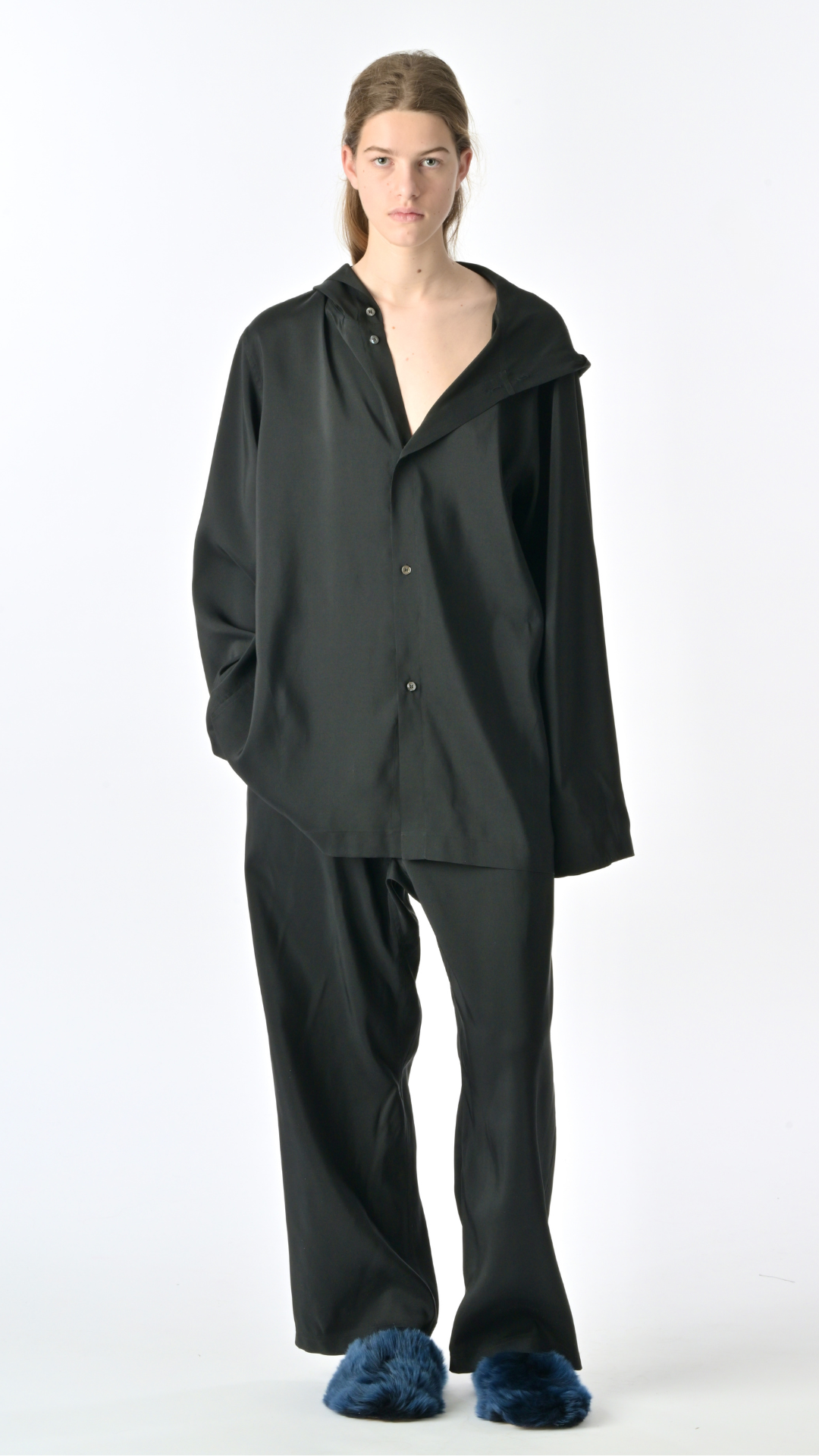 SOFIE D'HOORE HOODED SHIRT