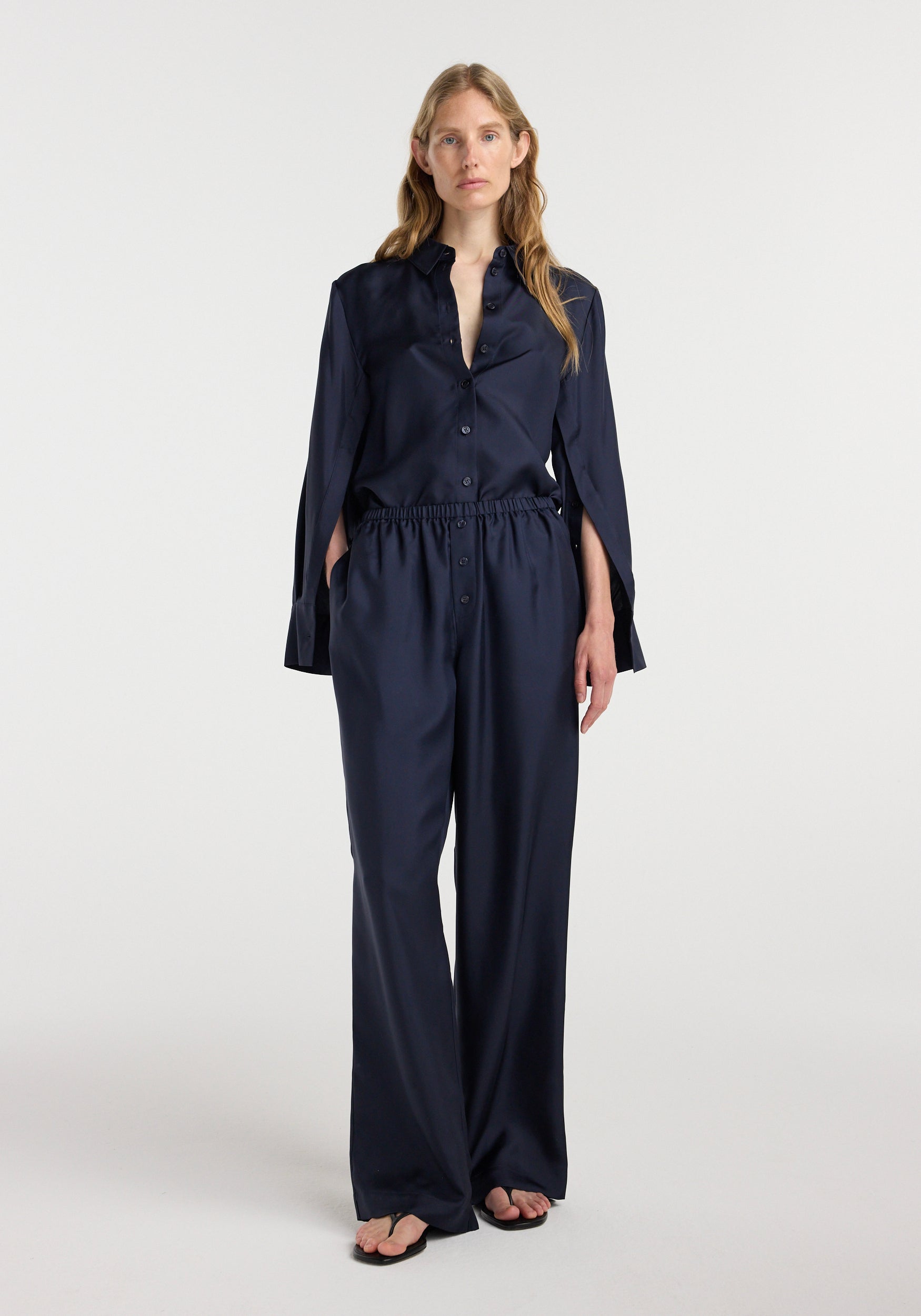 RÓHE SILK TROUSERS