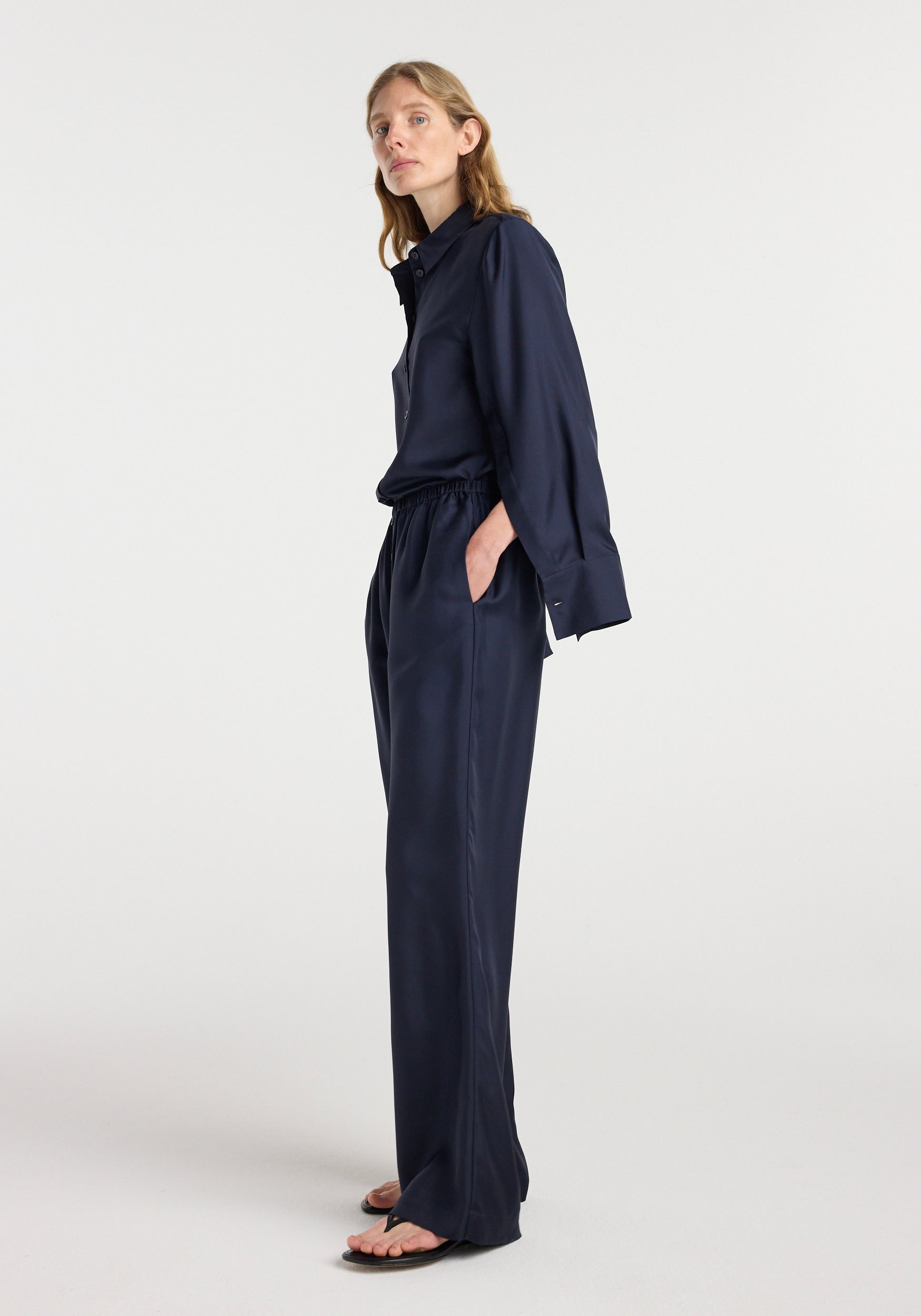RÓHE SILK TROUSERS
