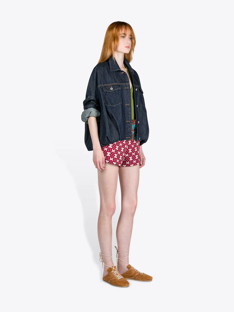 DRIES VAN NOTEN DENIM BLOUSON JACKET