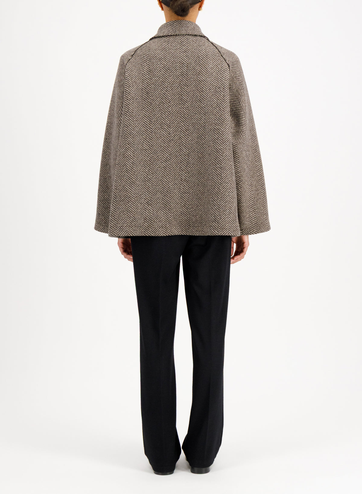 HARRIS WHARF LONDON RAGLAN JACKET