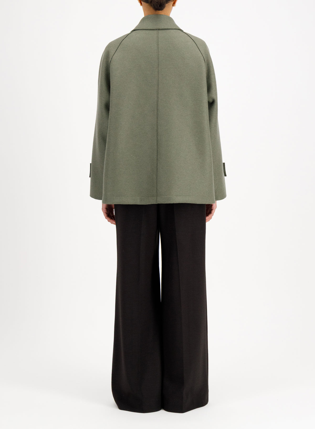 HARRIS WHARF LONDON RAGLAN JACKET