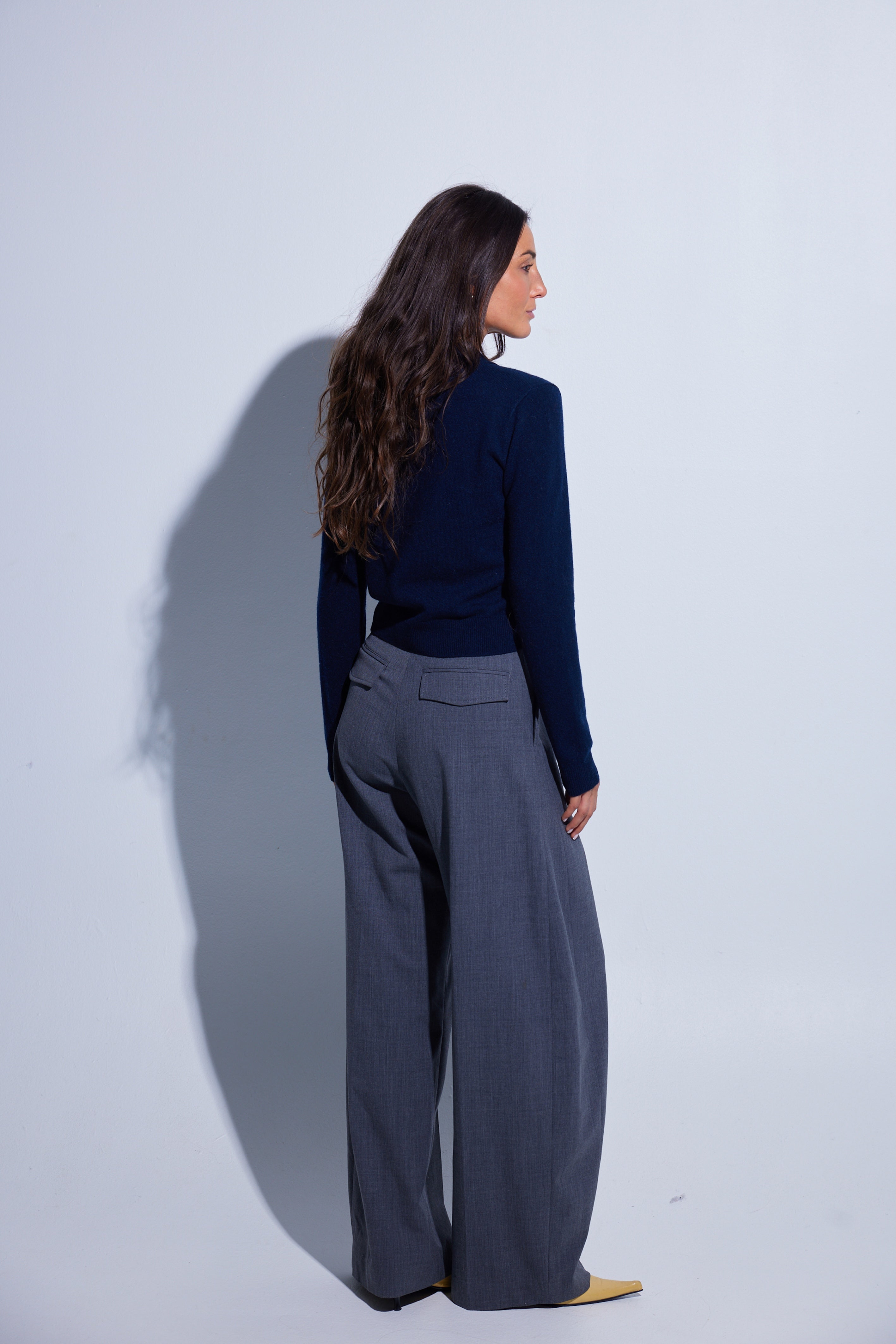 COLORUSH ARCTIC POLO CARDIGAN