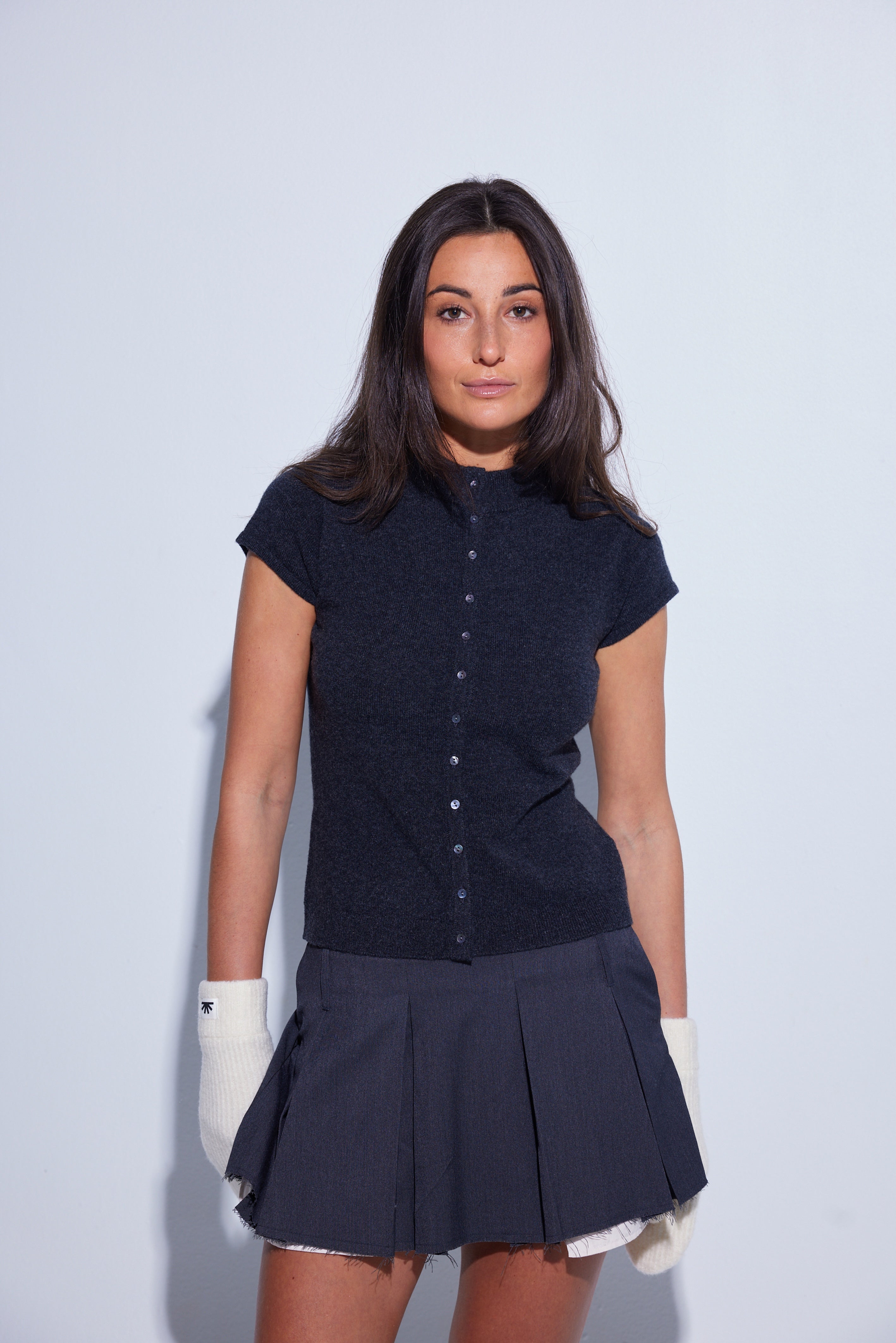 COLORUSH AVORIAZ BUTTON-UP TEE