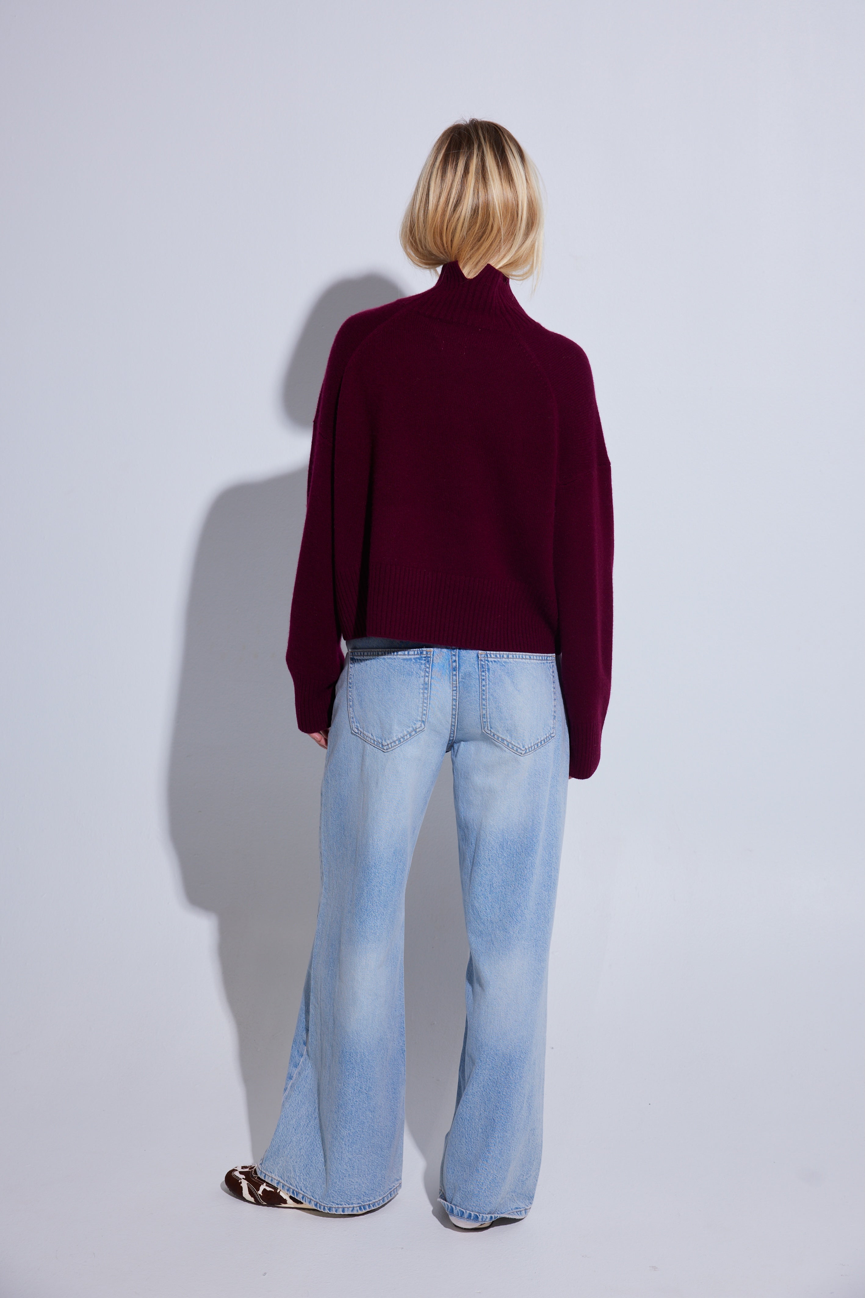 COLORUSH CARMEN FUNNEL NECK