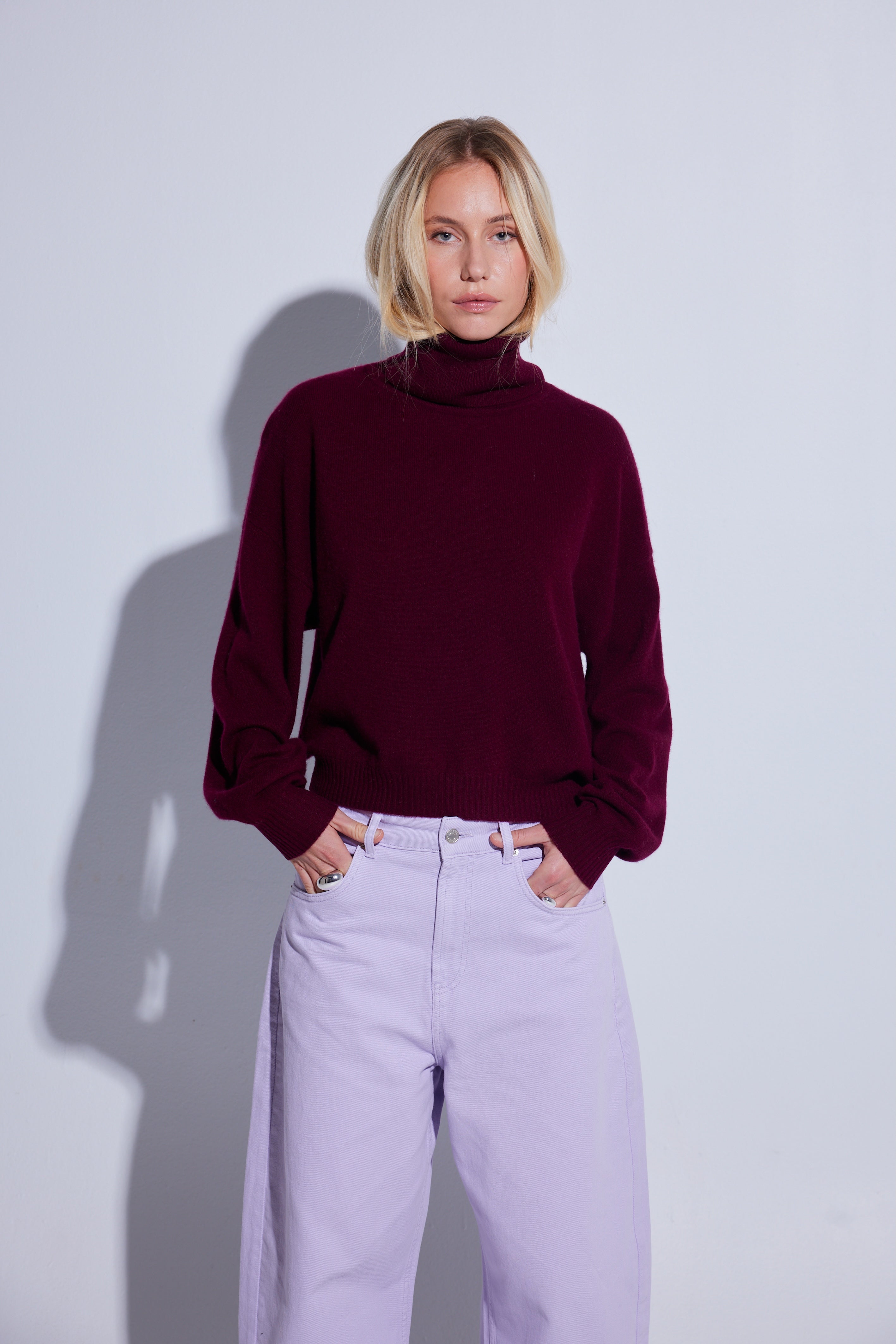 COLORUSH SUNDANCE ROLL NECK