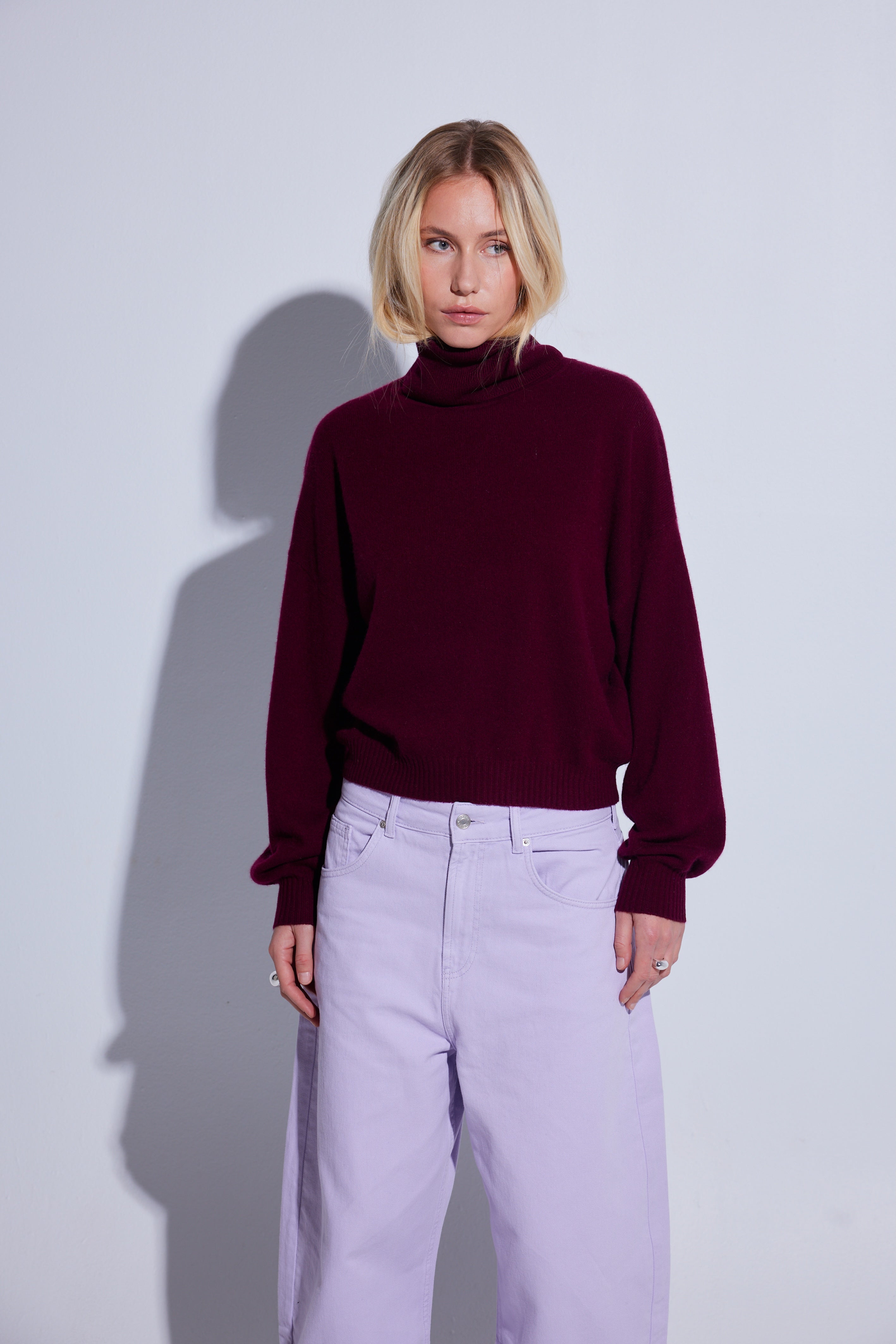 COLORUSH SUNDANCE ROLL NECK
