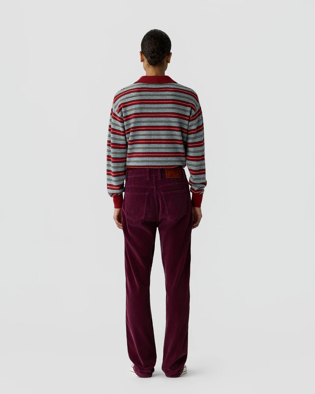 GUEST IN RESIDENCE COLLEGIATE STRIPE POLO