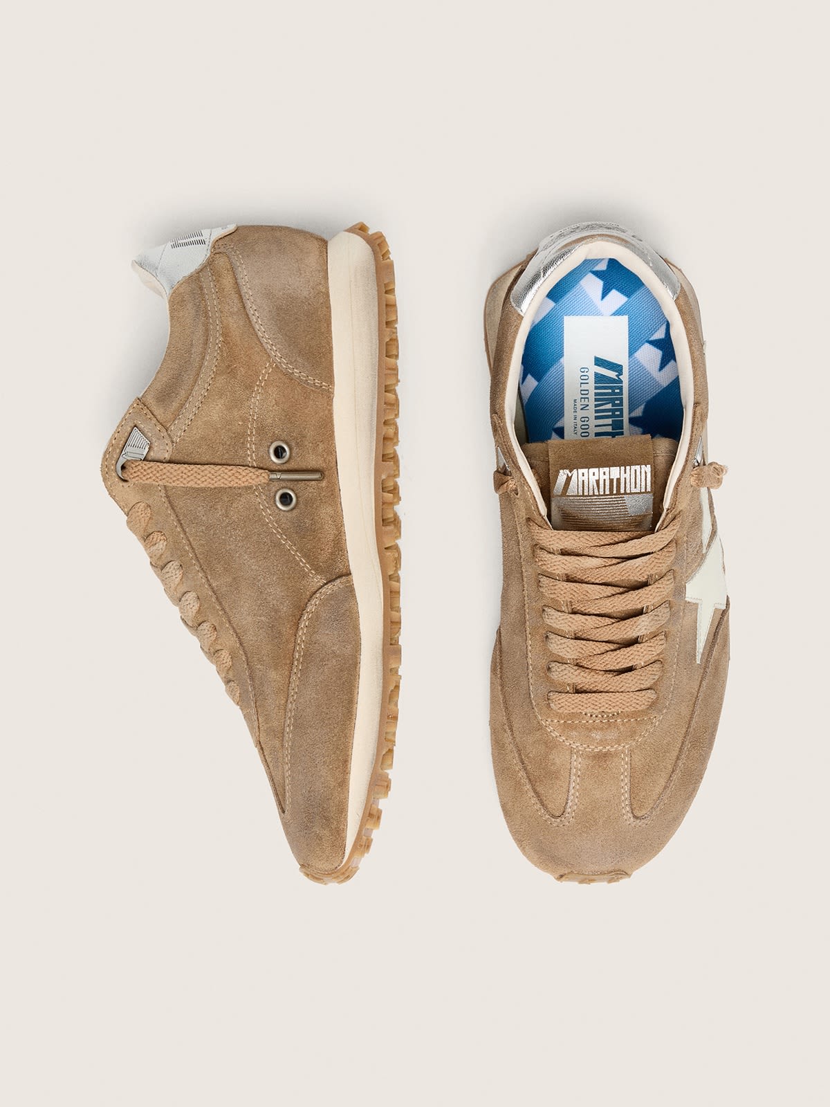 GOLDEN GOOSE RUNNING MARATHON TOBACCO