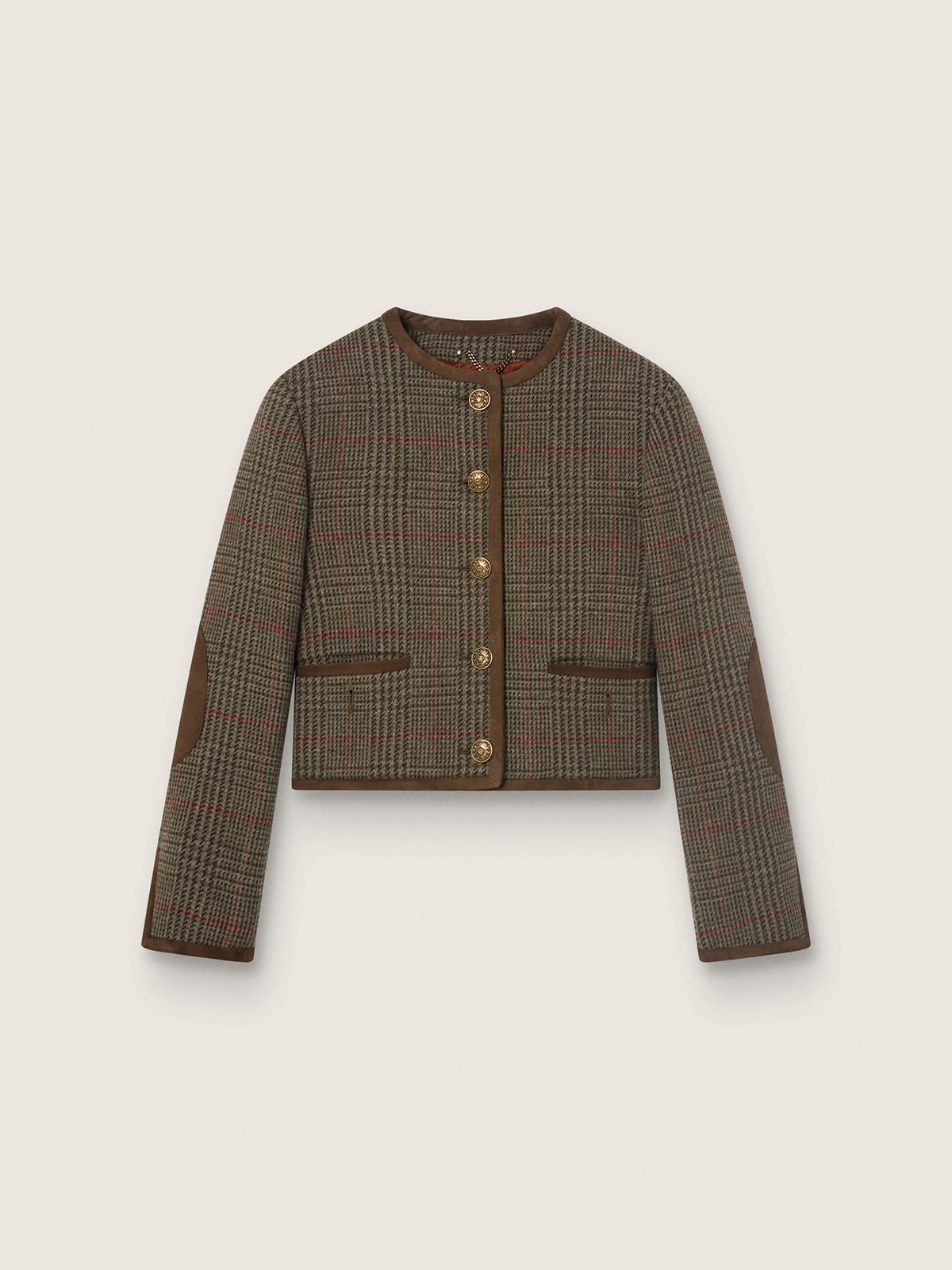 GOLDEN GOOSE PRINCE OF WALES BOXY JACKET