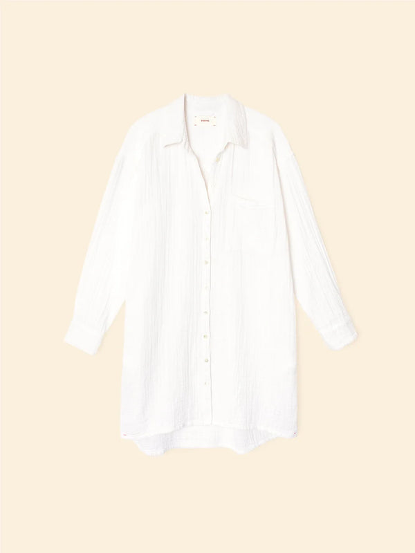 XIRENA WHITE TYSON DRESS