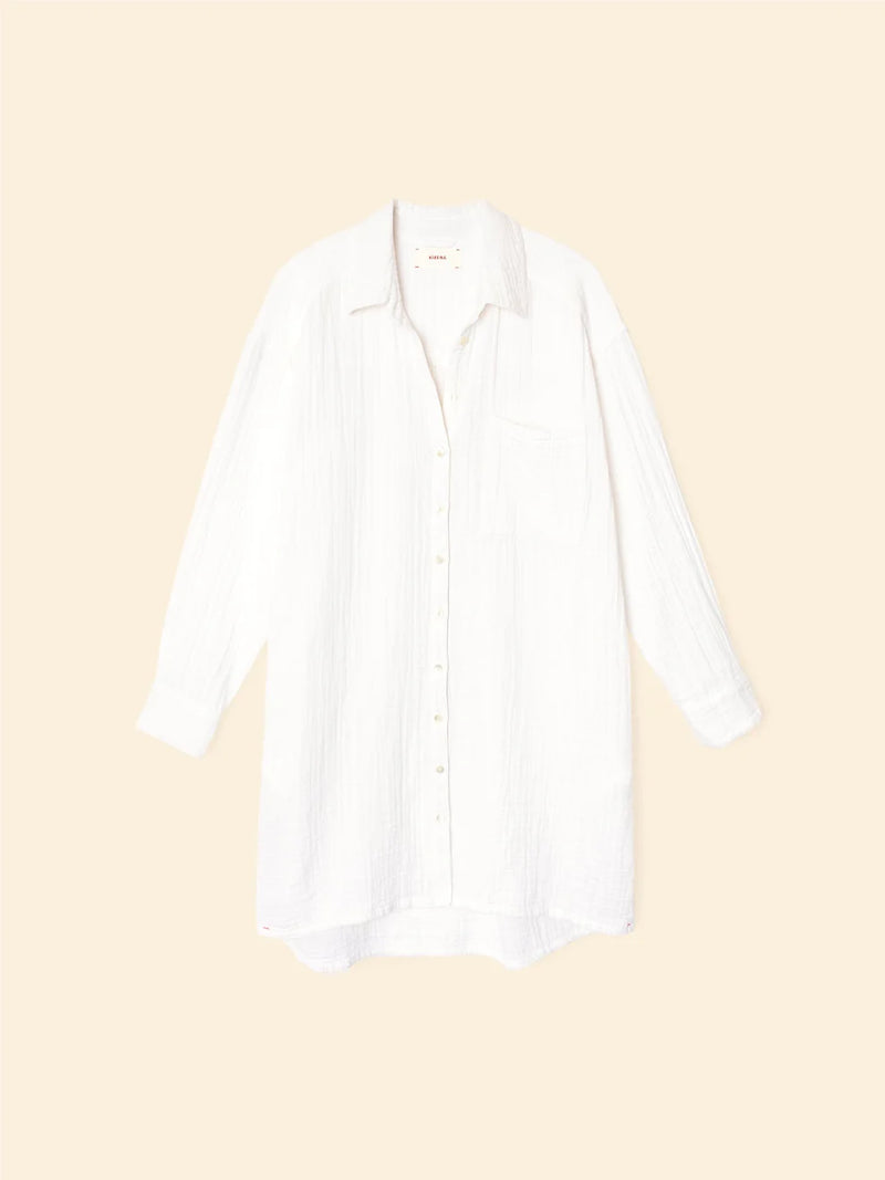 XIRENA WHITE TYSON DRESS