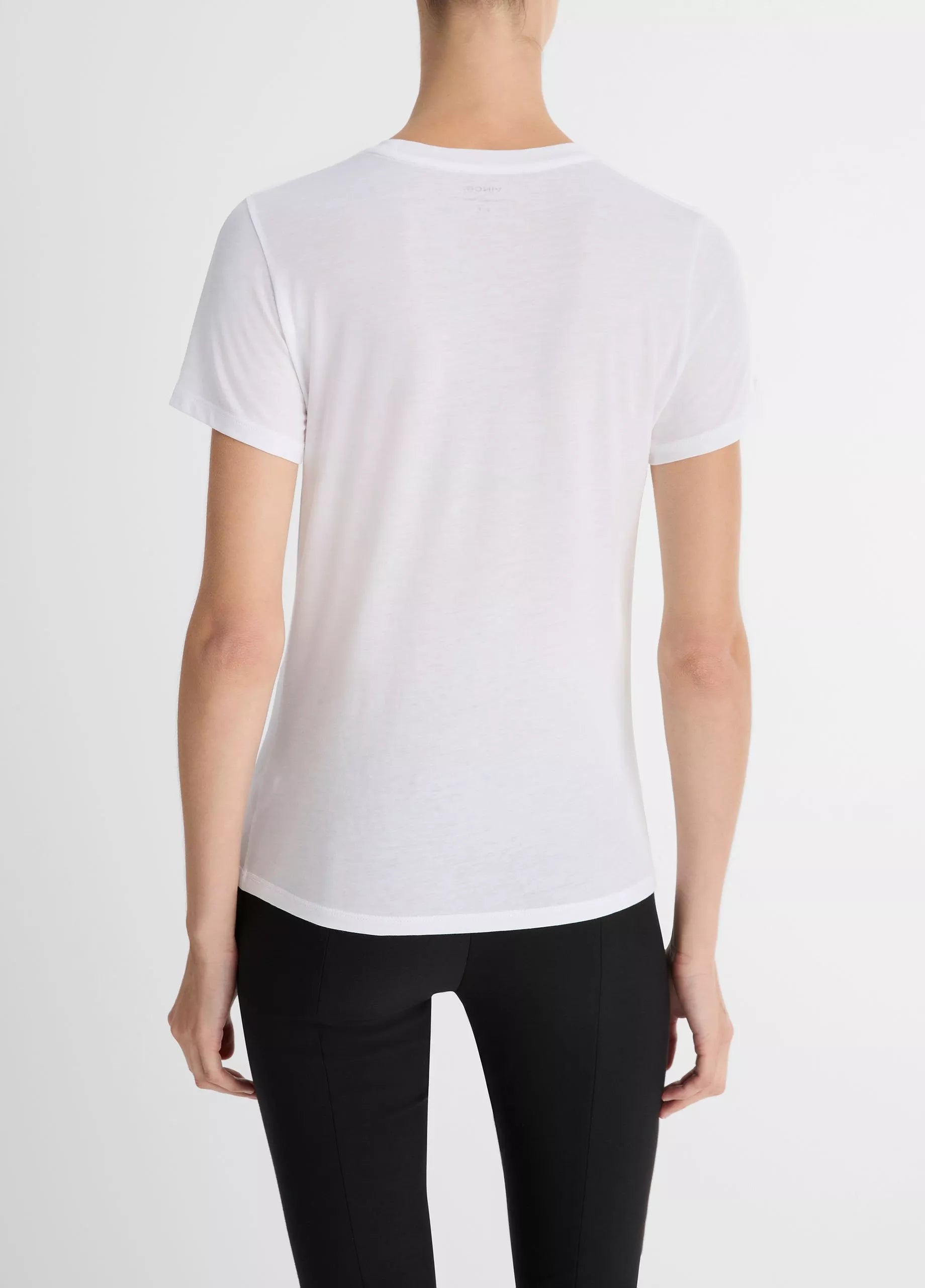 VINCE ESSENTIAL CREW T-SHIRT WHITE