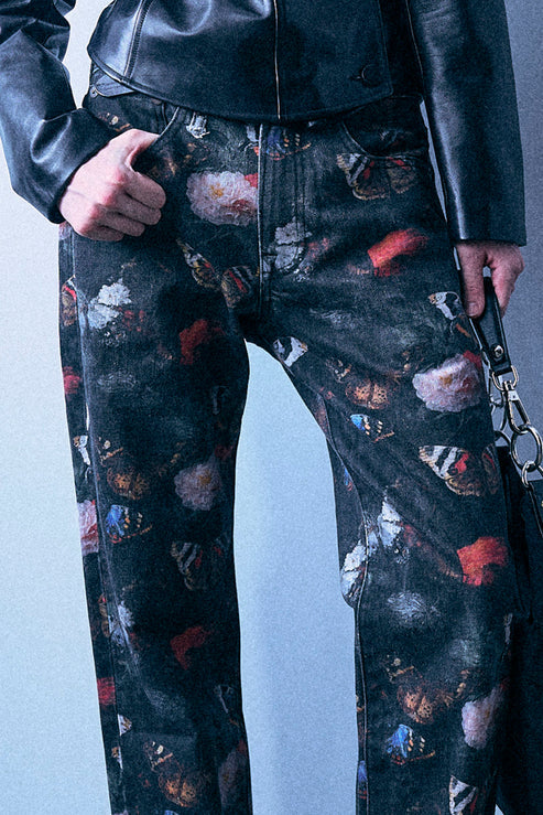 R13 PRINTED BF JEAN