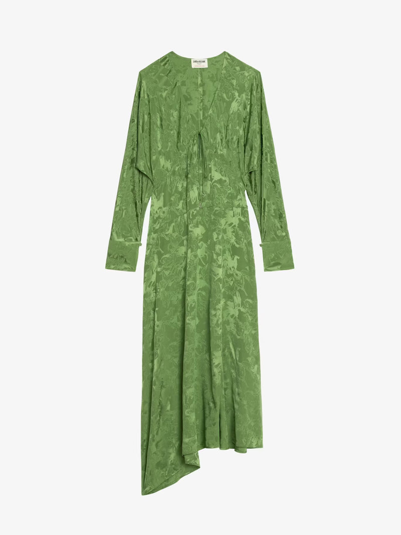 ZADIG & VOLTAIRE ROUNA SILK DRESS – Samui Cork