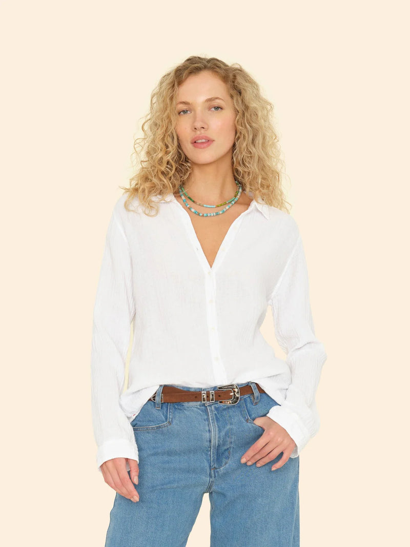XIRENA SCOUT SHIRT WHITE