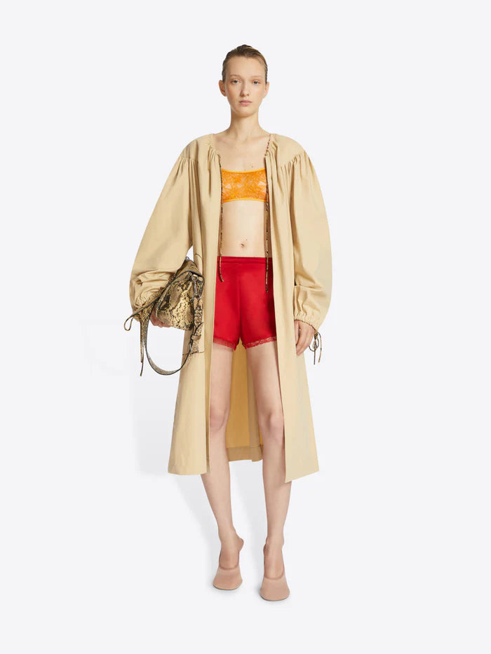 DRIES VAN NOTEN GATHERED COAT