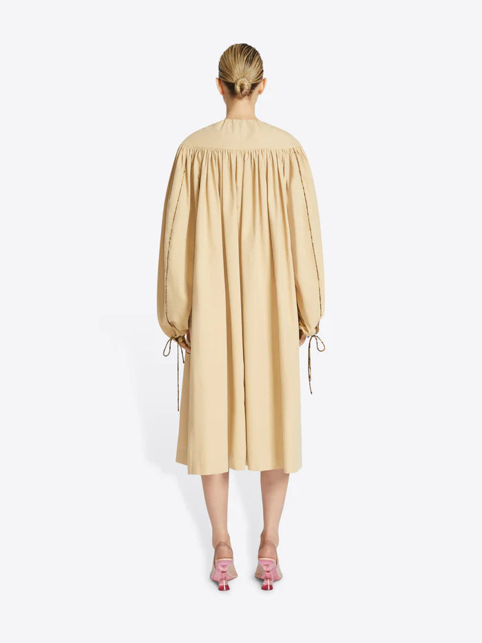 DRIES VAN NOTEN GATHERED COAT
