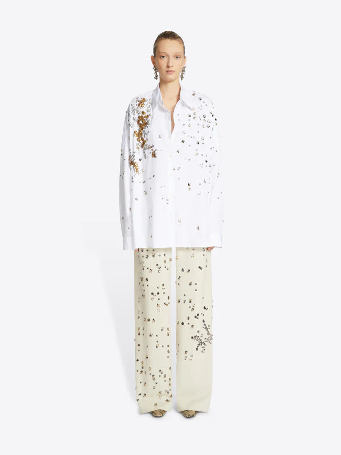 DRIES VAN NOTEN CASIA EMBELLISHED SHIRT