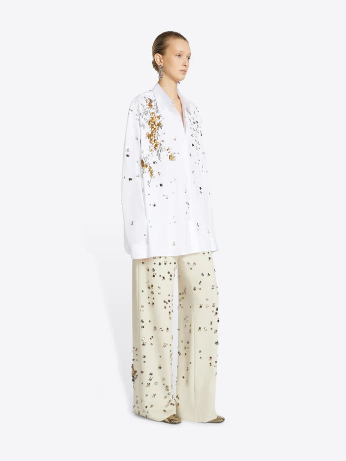 DRIES VAN NOTEN CASIA EMBELLISHED SHIRT