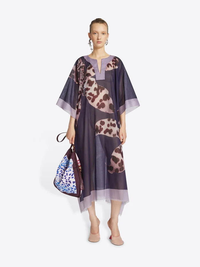 DRIES VAN NOTEN PRINTED KAFTAN