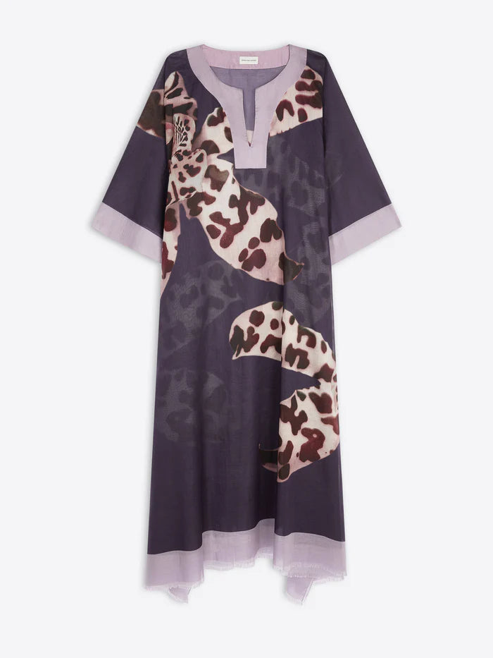 DRIES VAN NOTEN PRINTED KAFTAN
