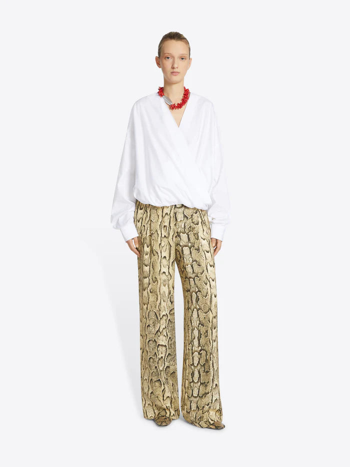 DRIES VAN NOTEN CAMIEL COCOON SHIRT