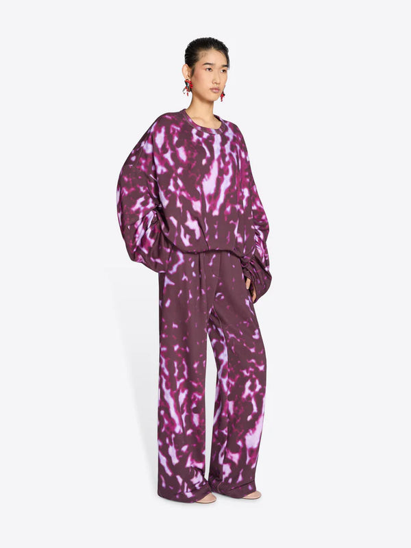 DRIES VAN NOTEN HANNETT DRAPED SWEATSHIRT