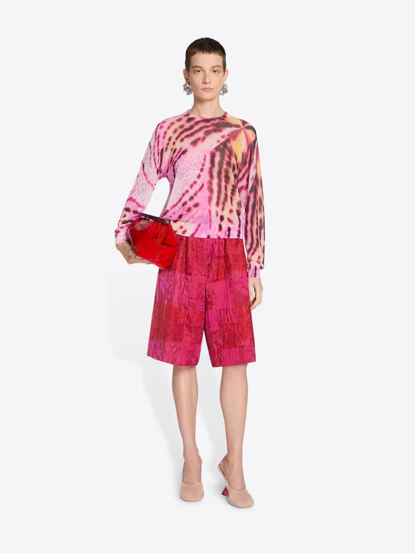 DRIES VAN NOTEN FLORAL PRINT TILLY SWEATER
