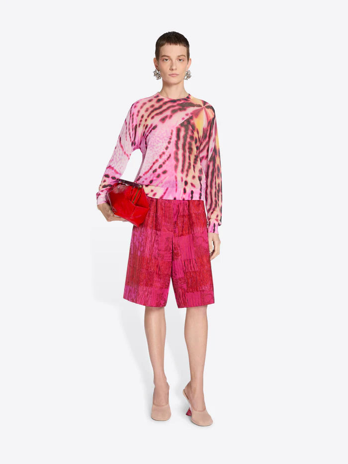 DRIES VAN NOTEN FLORAL PRINT TILLY SWEATER