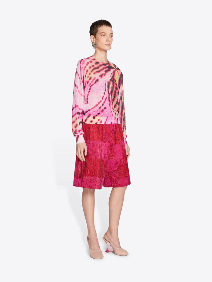 DRIES VAN NOTEN FLORAL PRINT TILLY SWEATER