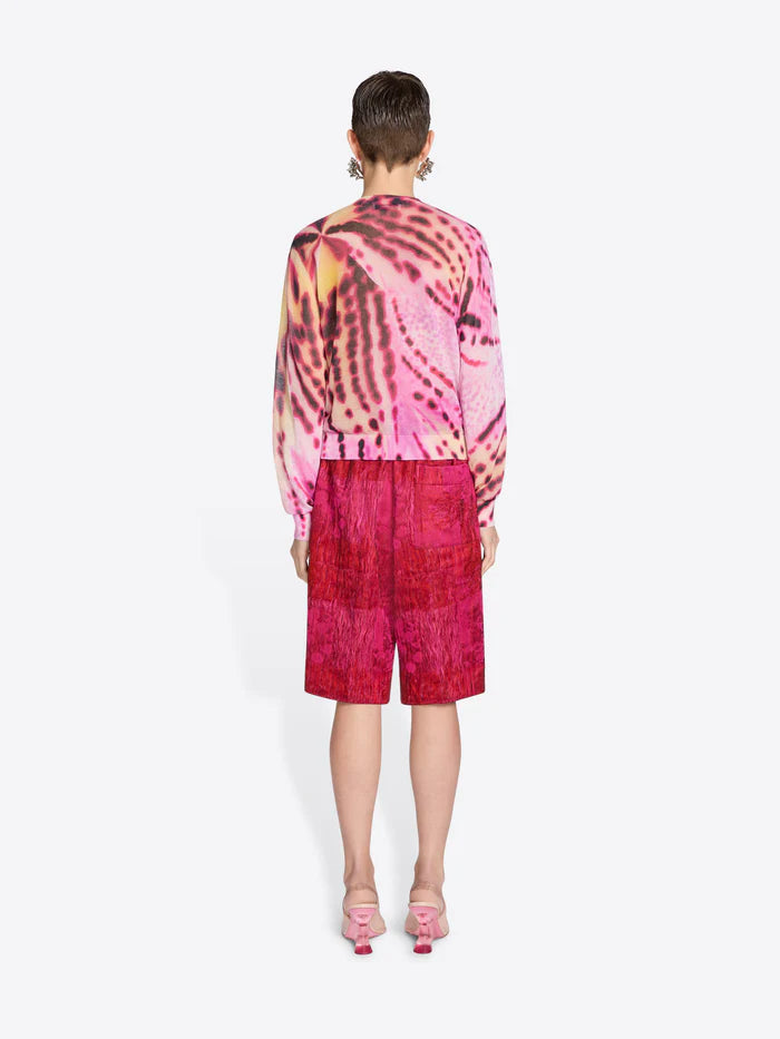 DRIES VAN NOTEN FLORAL PRINT TILLY SWEATER