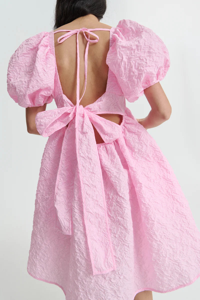 CECILIE BAHNSEN TILDE PINK DRESS