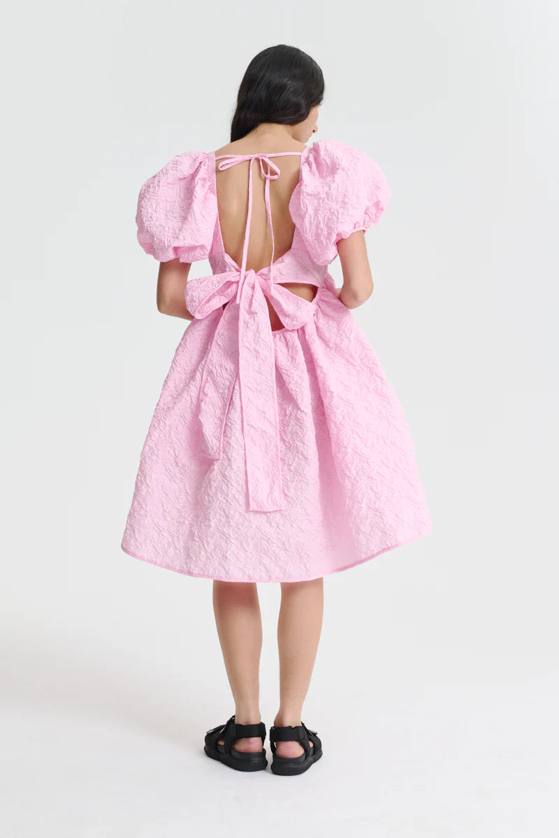CECILIE BAHNSEN TILDE PINK DRESS