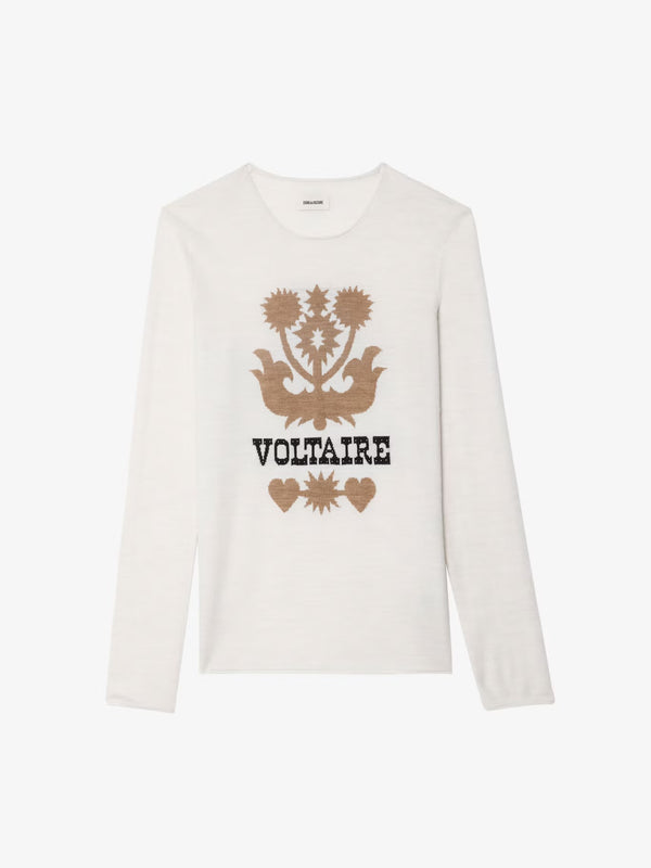 ZADIG & VOLTAIRE TEISSA MERINO WOOL JUMPER