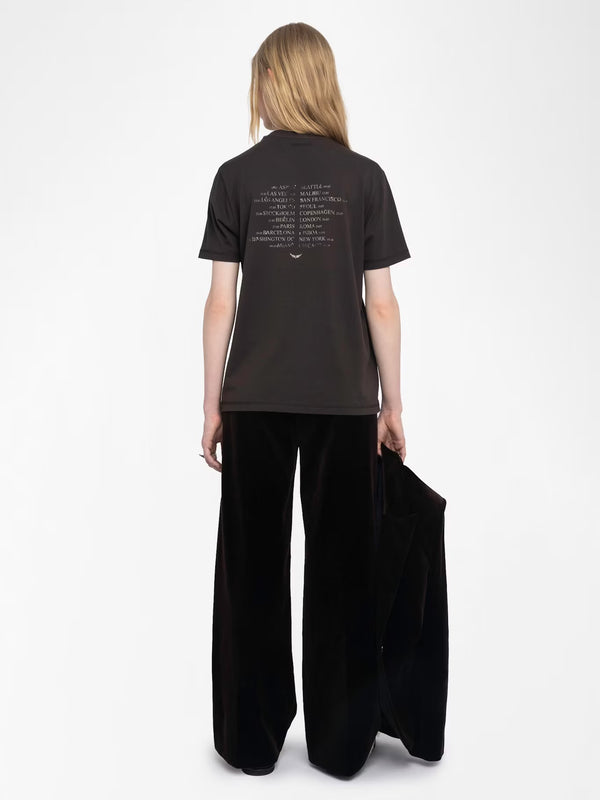 ZADIG & VOLTAIRE EDWIN WILD LOVE T-SHIRT