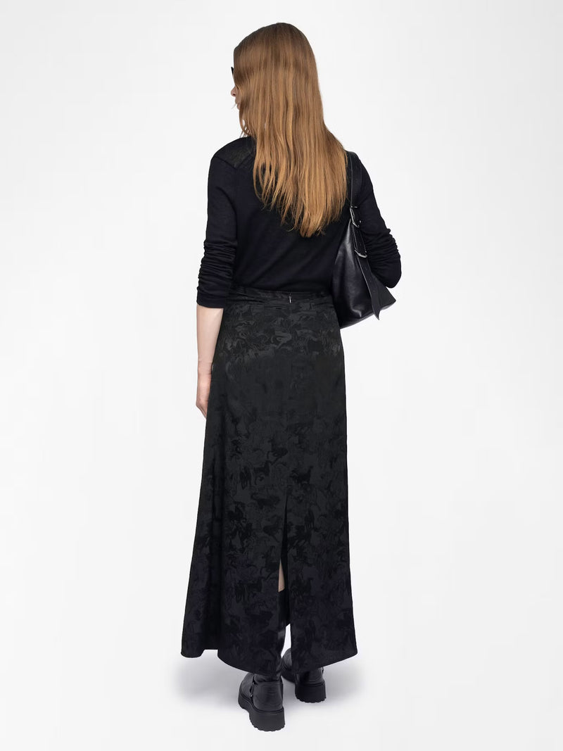 ZADIG & VOLTAIRE JIMENO JAC HORSES SKIRT