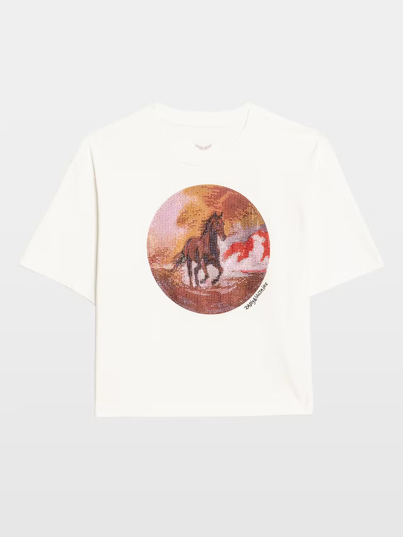 ZADIG & VOLTAIRE TAIDA PHOTO PRINT T-SHIRT