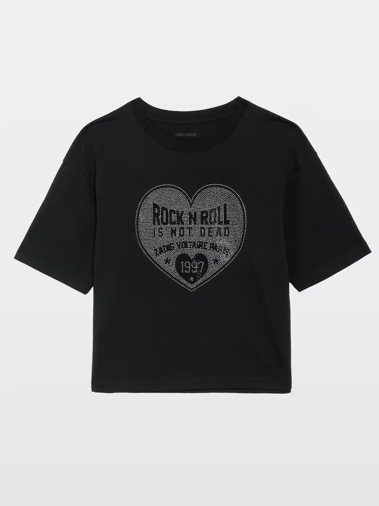 ZADIG & VOLTAIRE TAIDA HEART T-SHIRT