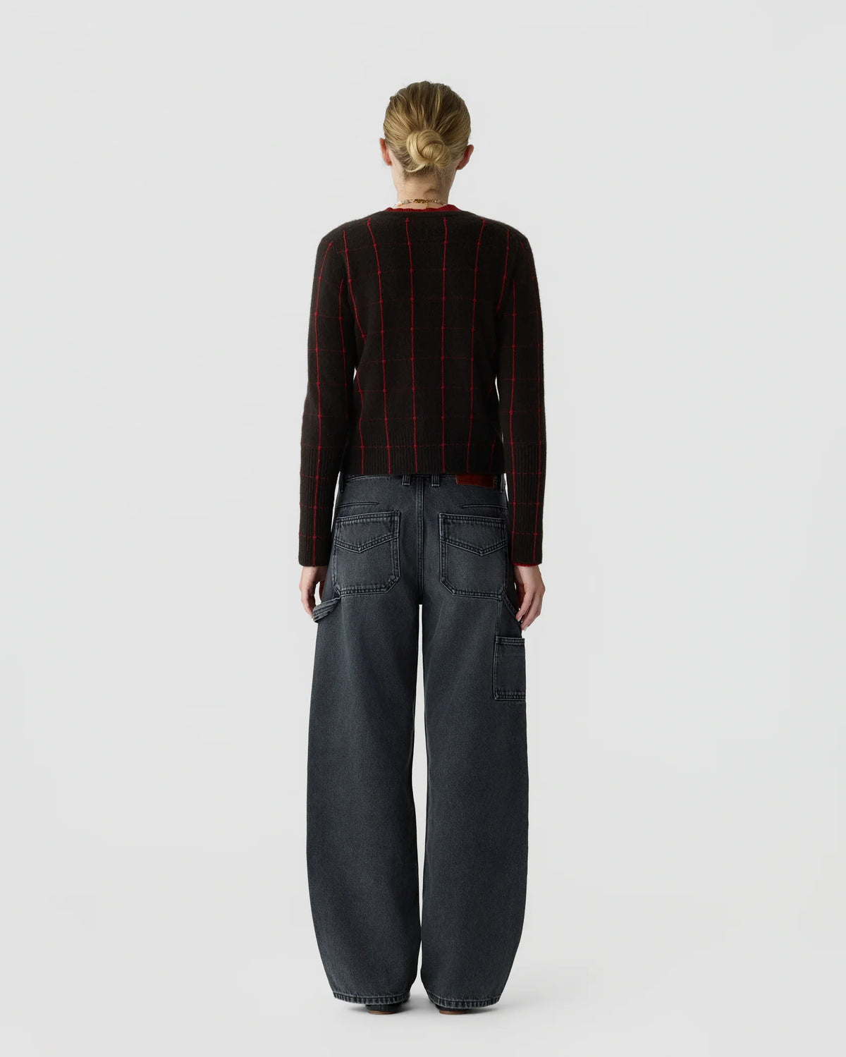 GUEST IN RESIDENCE JANE CHECK CARDIGAN