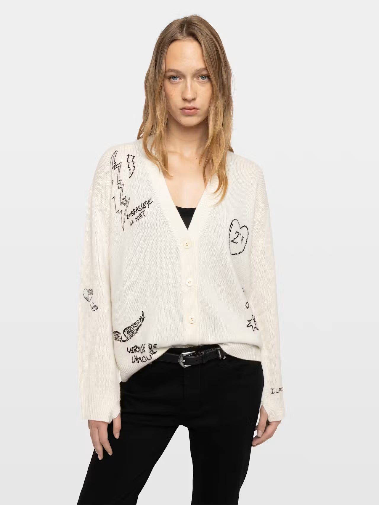 ZADIG & VOLTAIRE MIRKAZ CARDIGAN