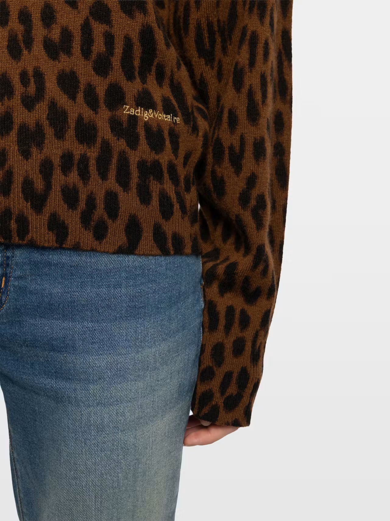 ZADIG & VOLTAIRE SOULO KNIT CARAMEL