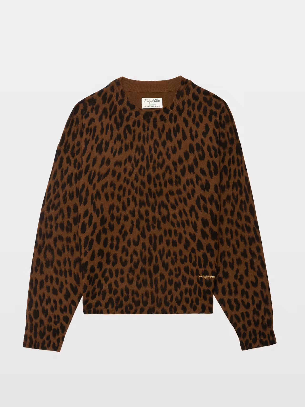 ZADIG & VOLTAIRE SOULO KNIT CARAMEL
