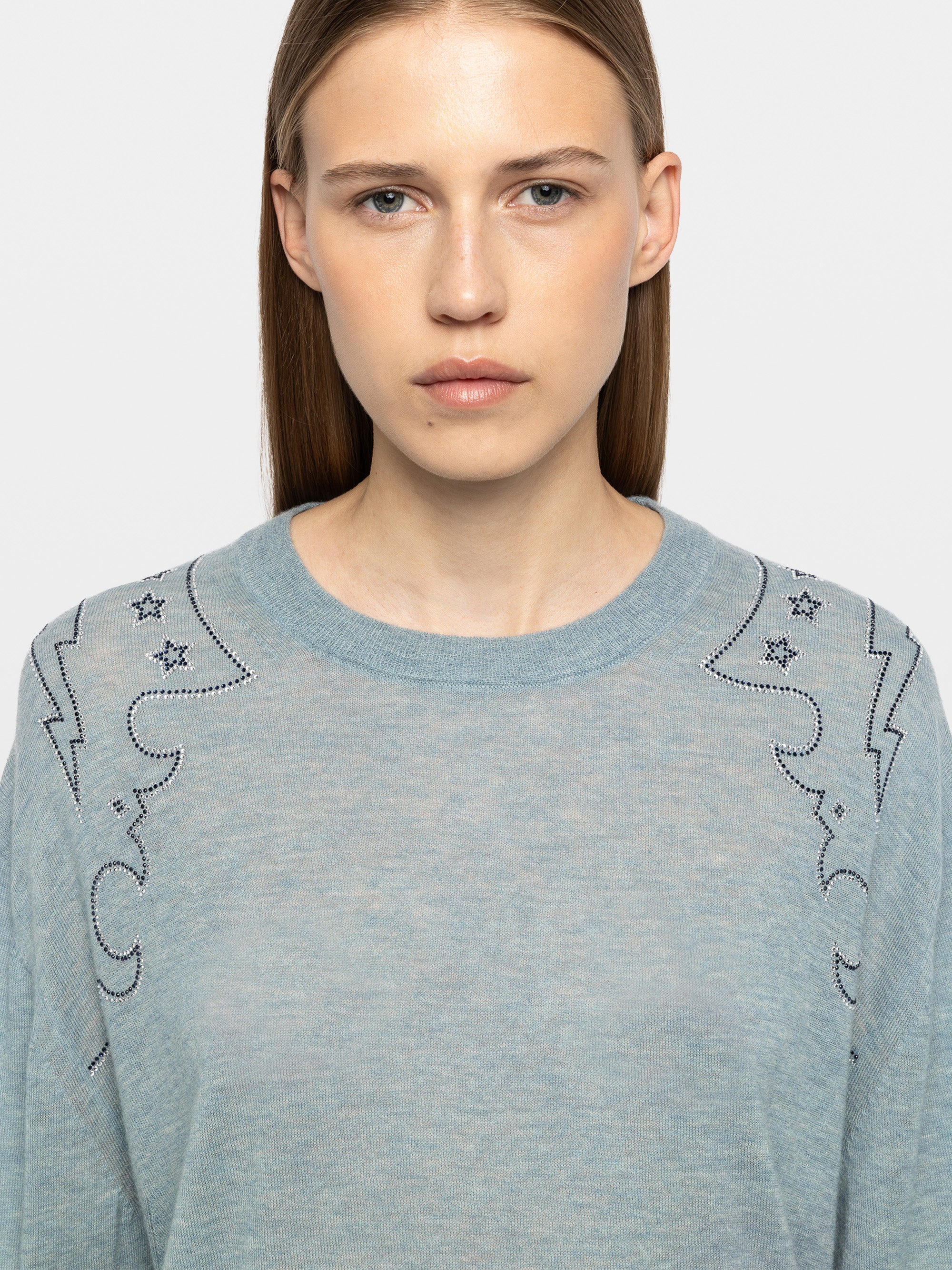 ZADIG & VOLTAIRE SWAPY CASHMERE SWEATER