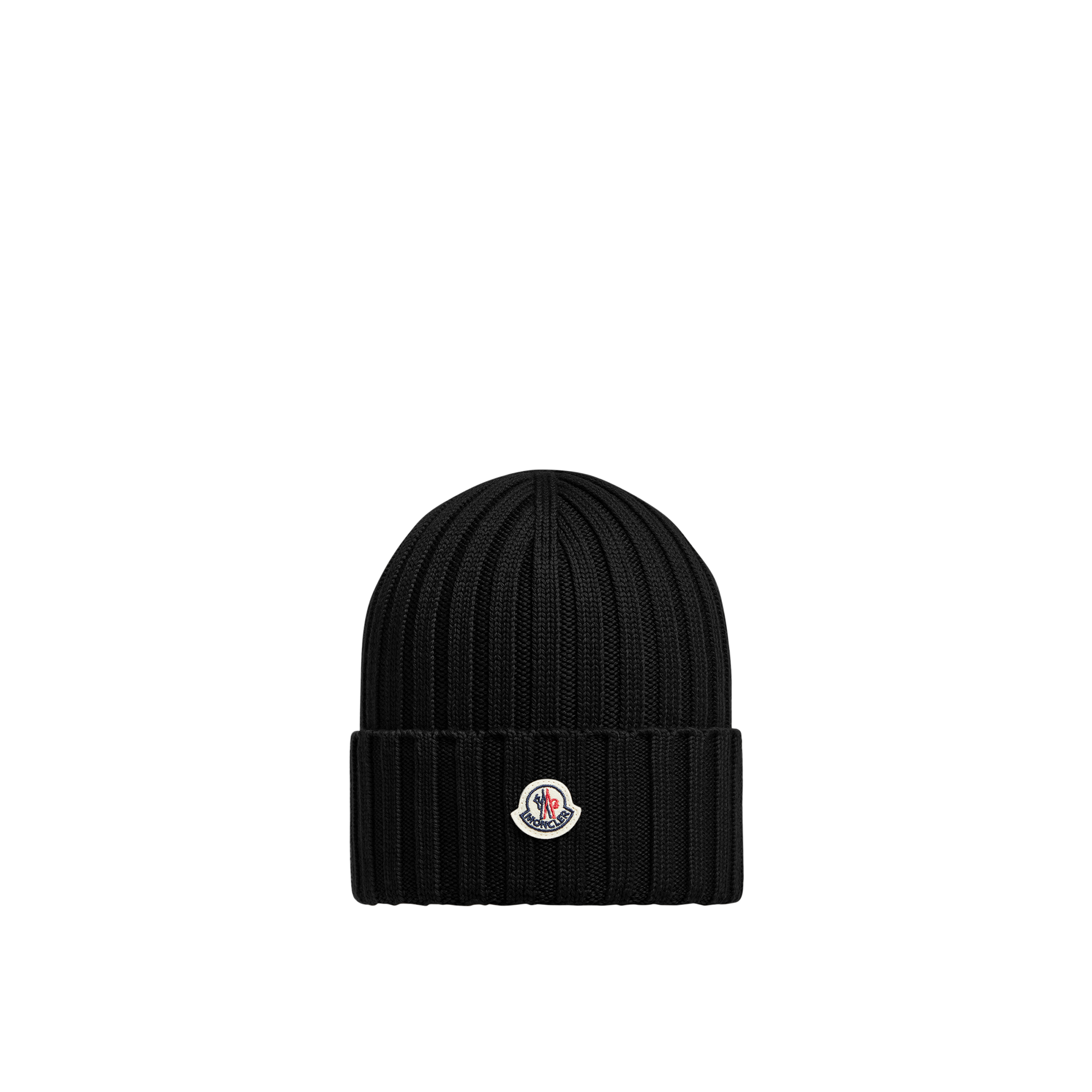MONCLER BLACK BEANIE