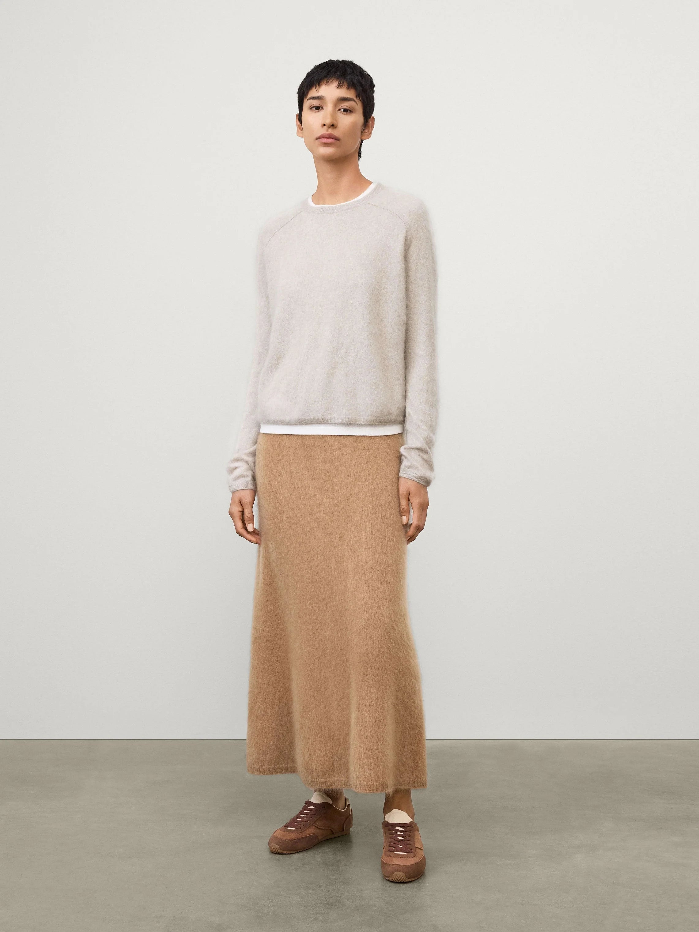 LISA YANG LEXIA SWEATER SAND