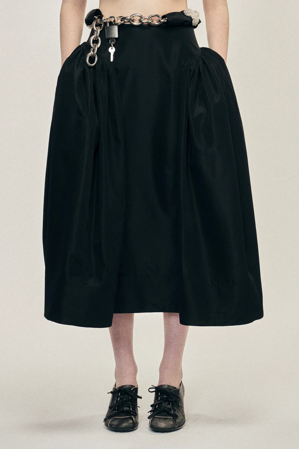 SIMONE ROCHA BIND BLACK SKIRT